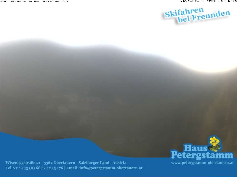 Archived image Webcam Apartement House Petergstamm in Obertauern