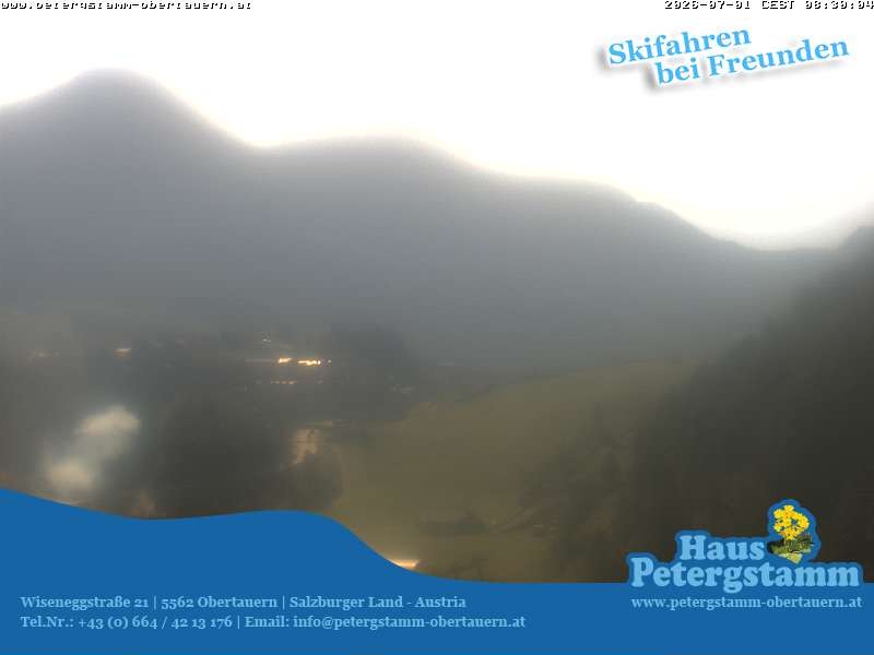 Archived image Webcam Apartement House Petergstamm in Obertauern