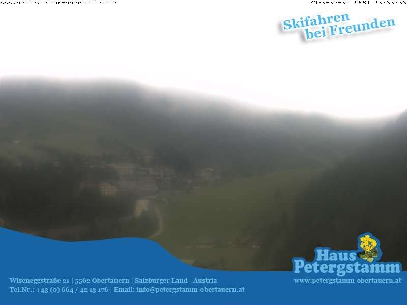 Archived image Webcam Apartement House Petergstamm in Obertauern