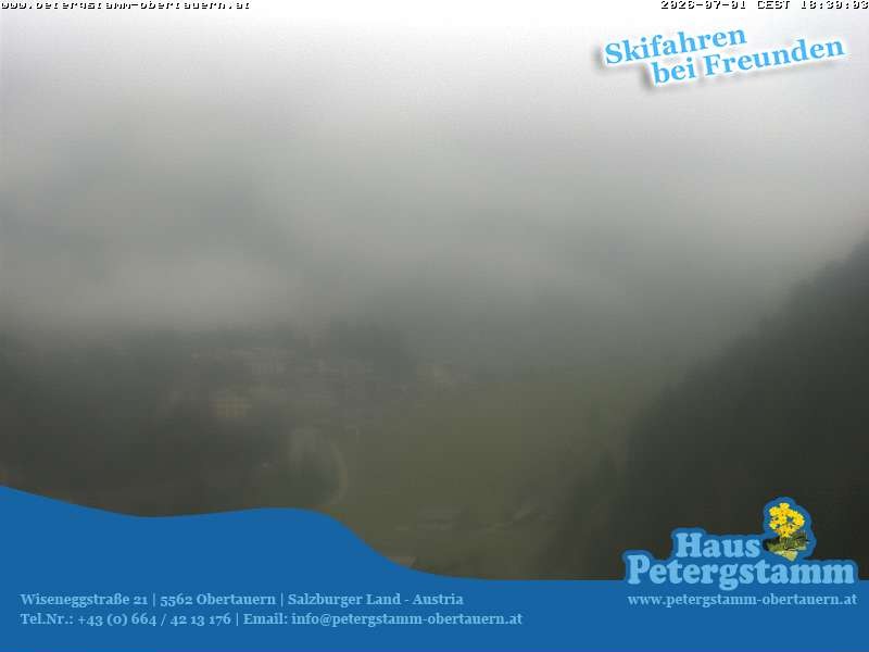 Archived image Webcam Apartement House Petergstamm in Obertauern