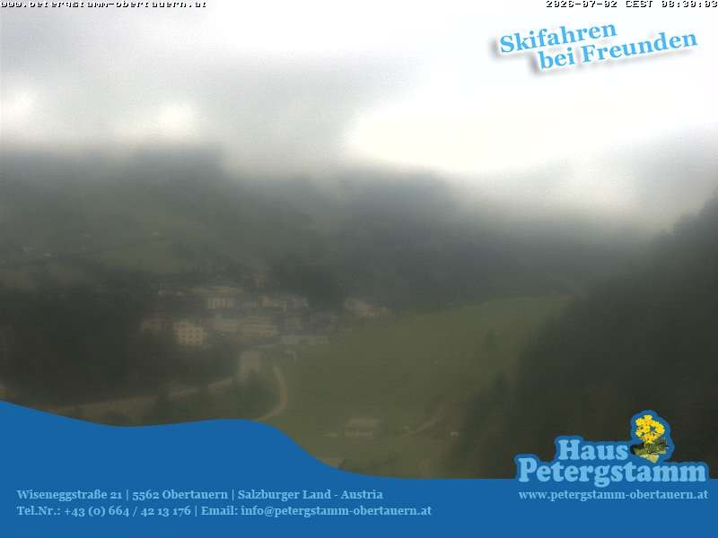 Archived image Webcam Apartement House Petergstamm in Obertauern