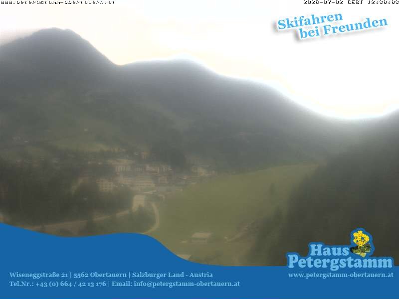 Archived image Webcam Apartement House Petergstamm in Obertauern