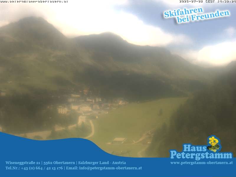 Archiv Foto Webcam Appartementhaus Petergstamm in Obertauern