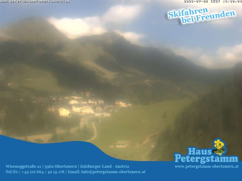 Archiv Foto Webcam Appartementhaus Petergstamm in Obertauern