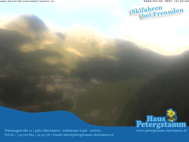Archiv Foto Webcam Appartementhaus Petergstamm in Obertauern