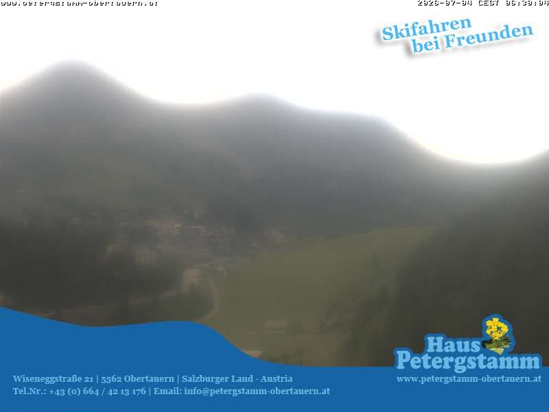 Archived image Webcam Apartement House Petergstamm in Obertauern
