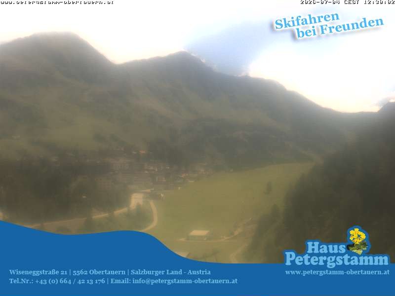 Archived image Webcam Apartement House Petergstamm in Obertauern