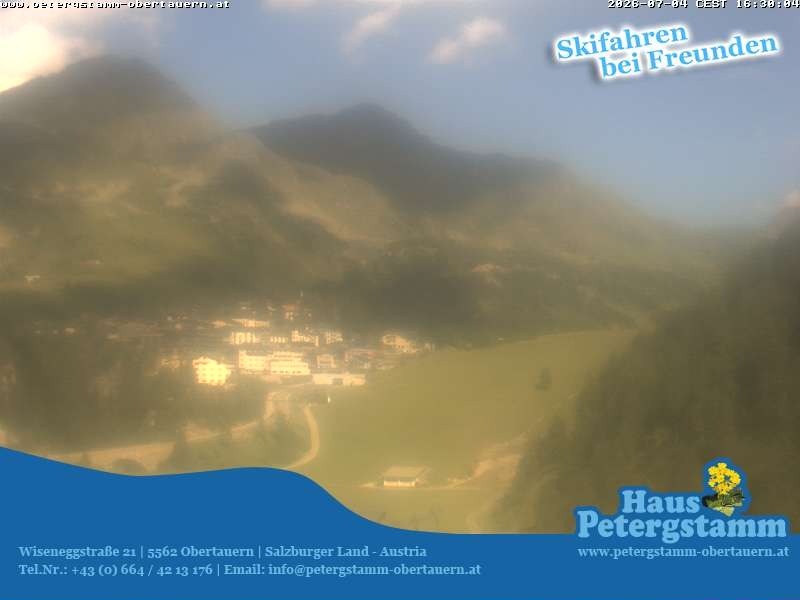 Archived image Webcam Apartement House Petergstamm in Obertauern