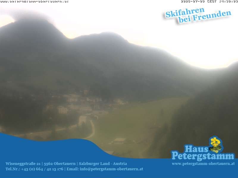 Archiv Foto Webcam Appartementhaus Petergstamm in Obertauern