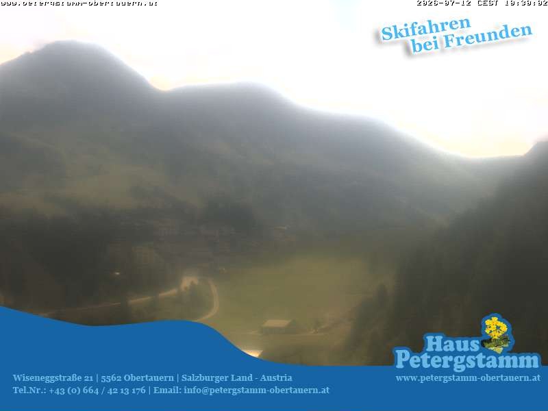 Archived image Webcam Apartement House Petergstamm in Obertauern