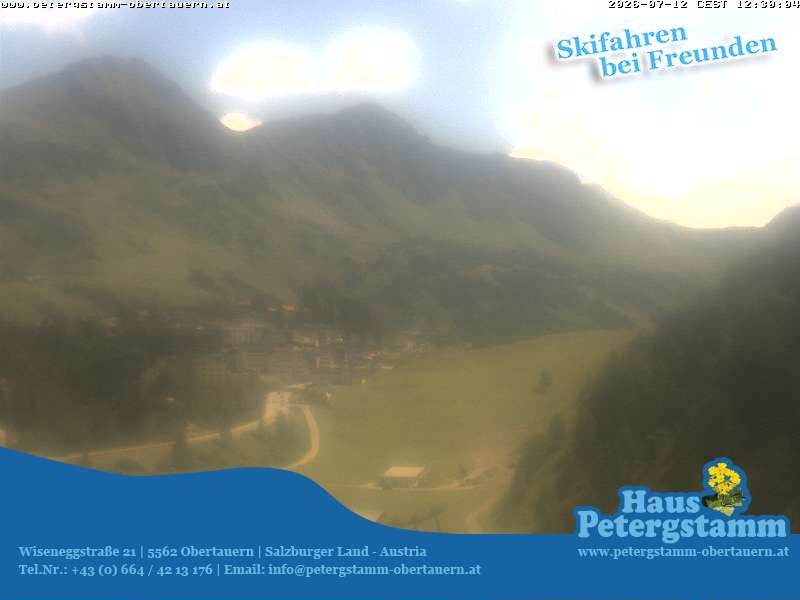 Archived image Webcam Apartement House Petergstamm in Obertauern
