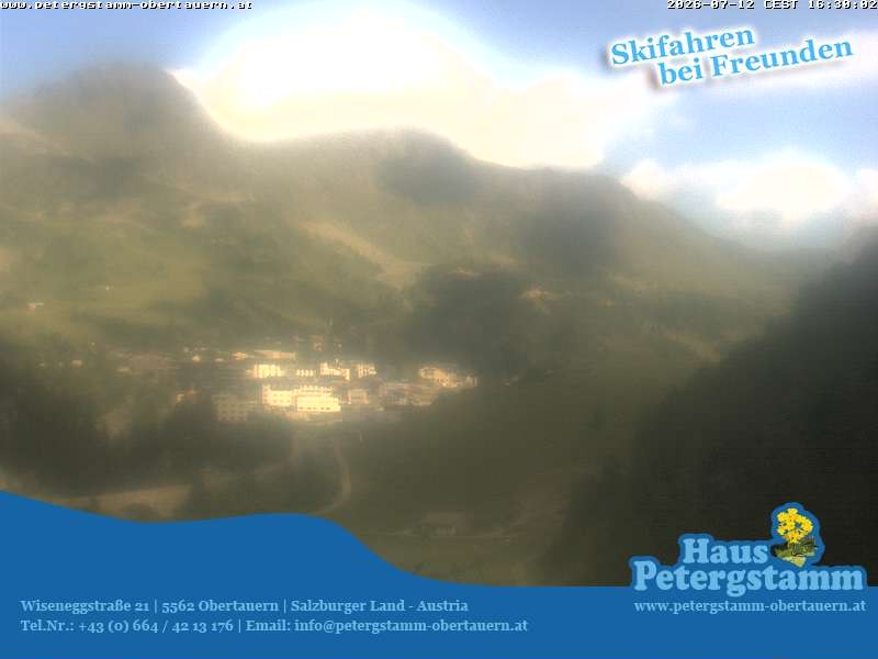 Archived image Webcam Apartement House Petergstamm in Obertauern