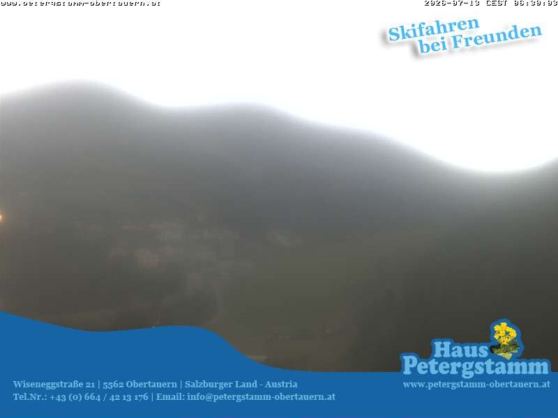 Archived image Webcam Apartement House Petergstamm in Obertauern