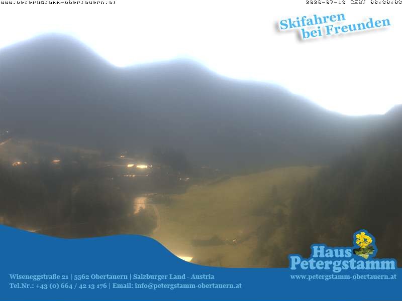Archived image Webcam Apartement House Petergstamm in Obertauern