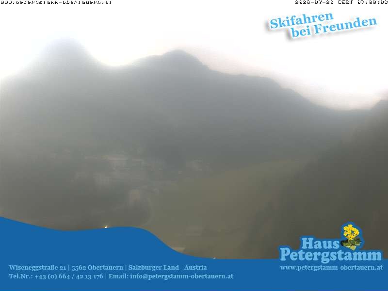 Archiv Foto Webcam Appartementhaus Petergstamm in Obertauern