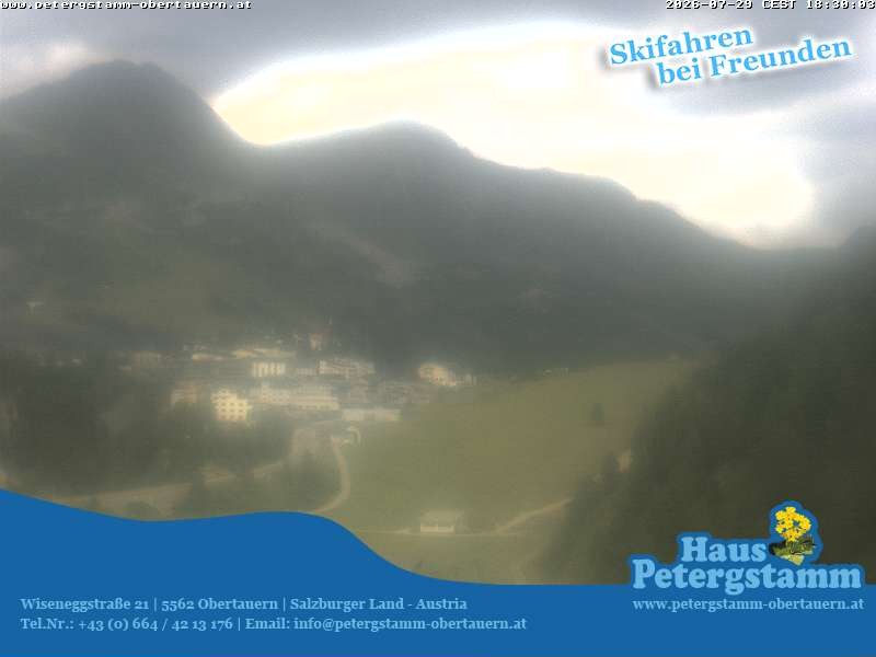 Archiv Foto Webcam Appartementhaus Petergstamm in Obertauern