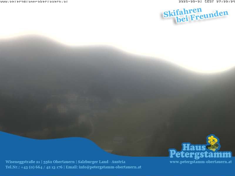 Archived image Webcam Apartement House Petergstamm in Obertauern