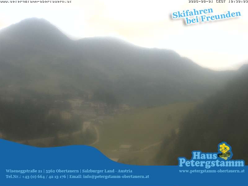 Archived image Webcam Apartement House Petergstamm in Obertauern