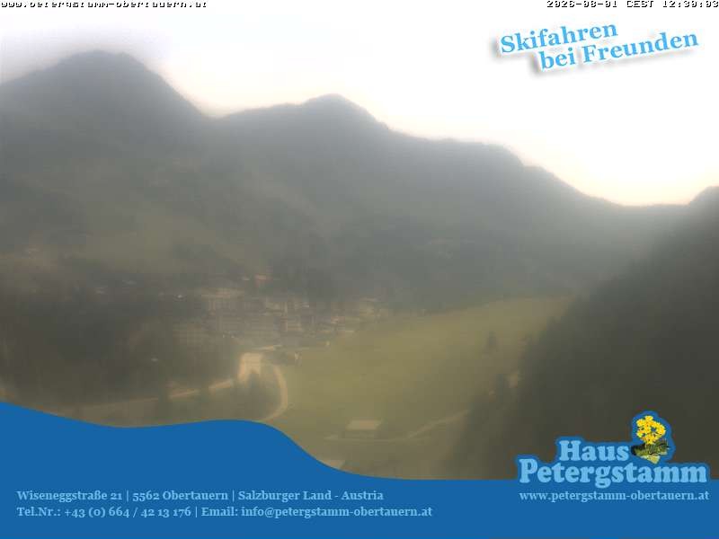 Archived image Webcam Apartement House Petergstamm in Obertauern