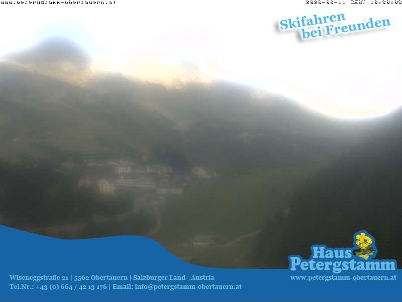 Archiv Foto Webcam Appartementhaus Petergstamm in Obertauern