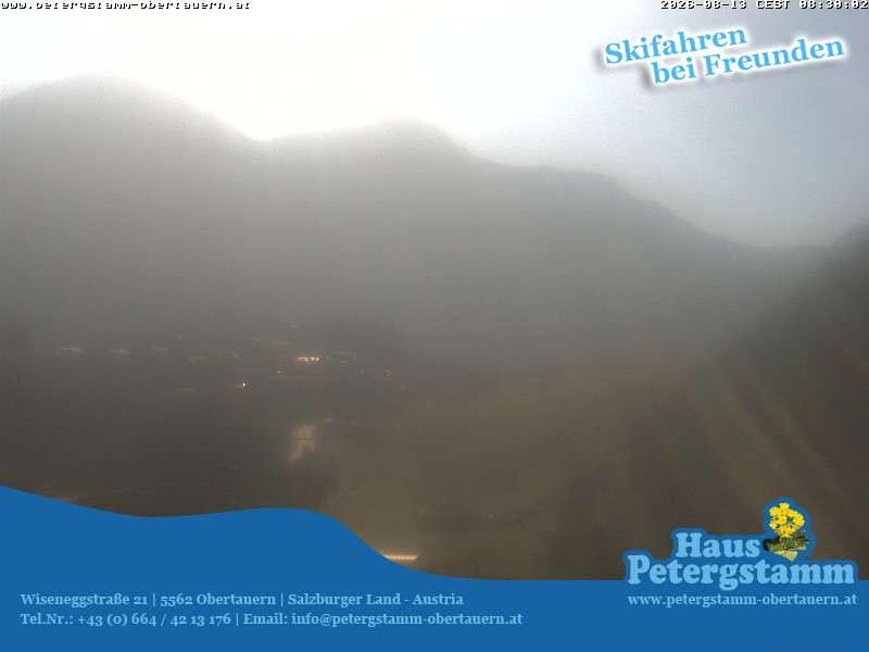 Archived image Webcam Apartement House Petergstamm in Obertauern