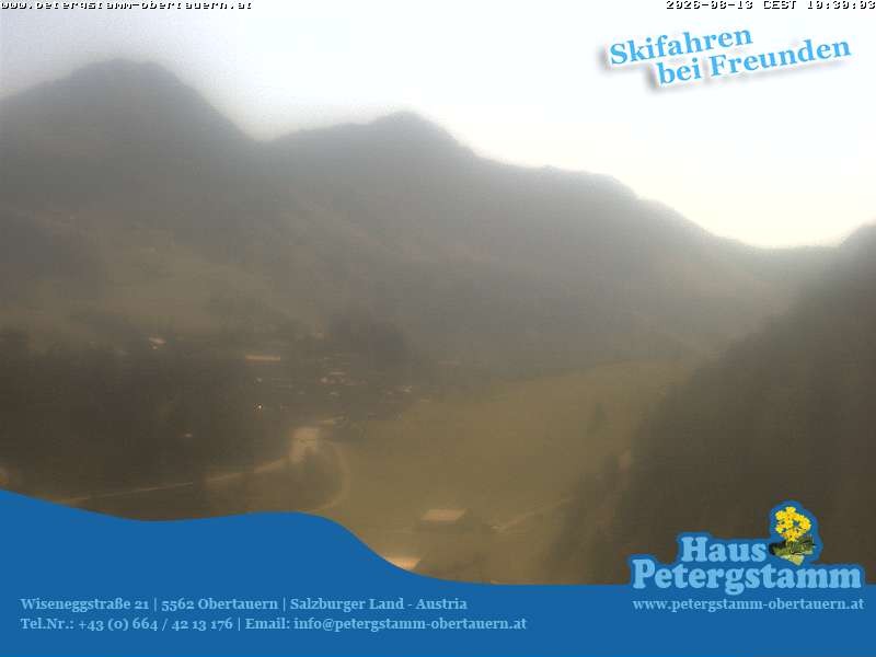 Archived image Webcam Apartement House Petergstamm in Obertauern