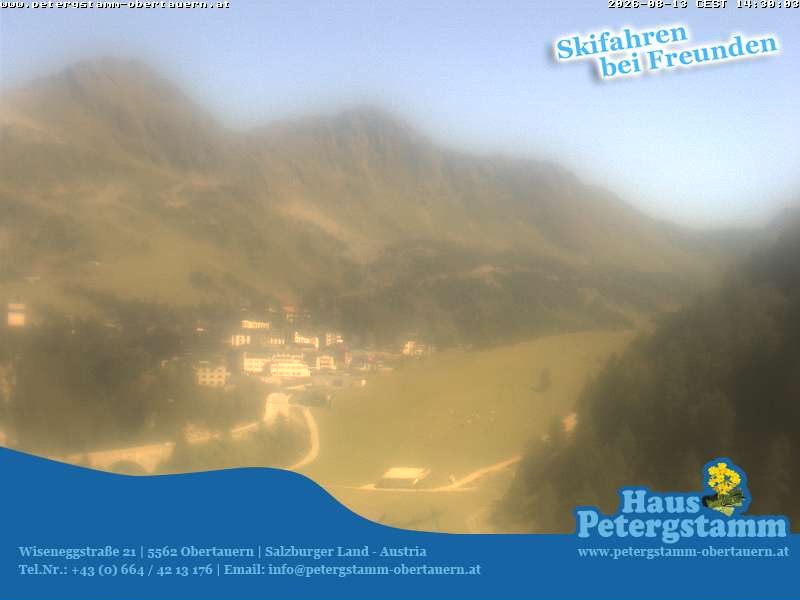 Archived image Webcam Apartement House Petergstamm in Obertauern