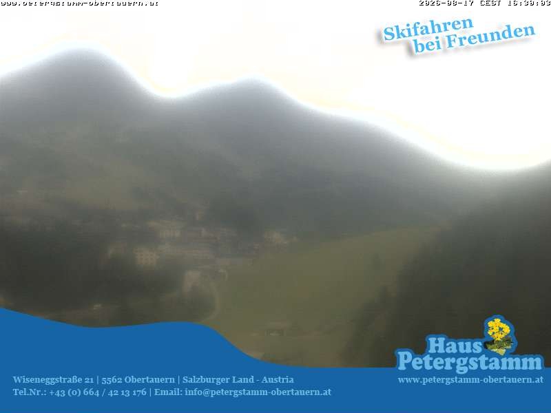 Archived image Webcam Apartement House Petergstamm in Obertauern