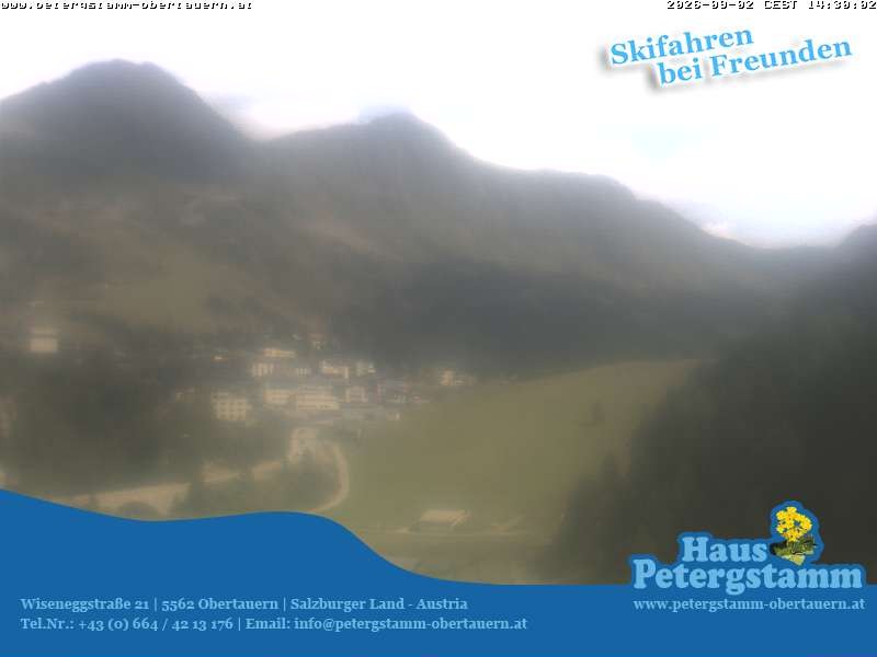 Archived image Webcam Apartement House Petergstamm in Obertauern