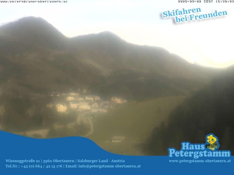 Archived image Webcam Apartement House Petergstamm in Obertauern