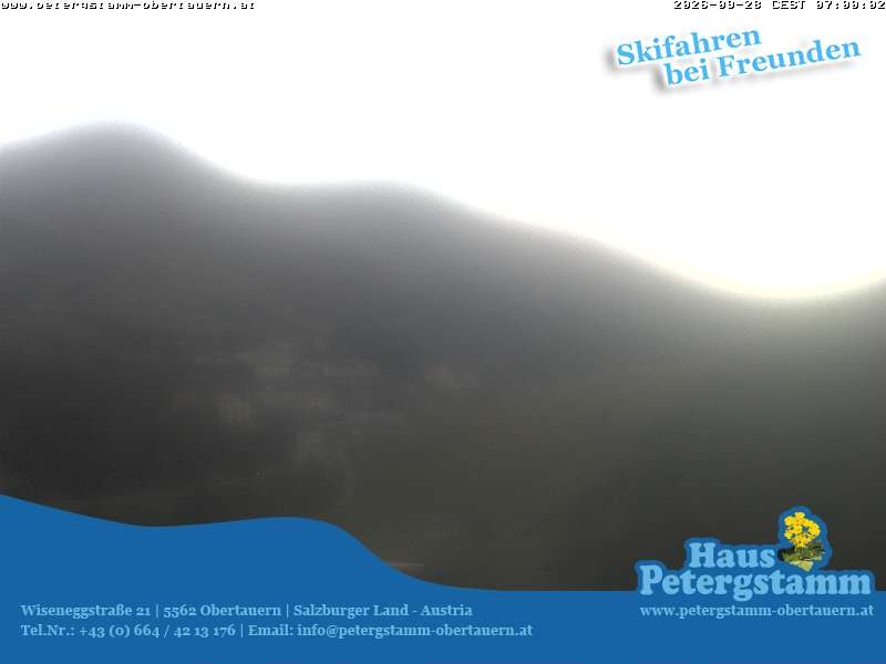 Archived image Webcam Apartement House Petergstamm in Obertauern
