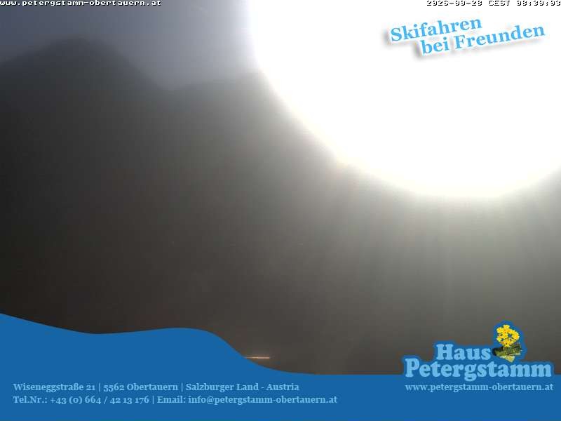 Archived image Webcam Apartement House Petergstamm in Obertauern