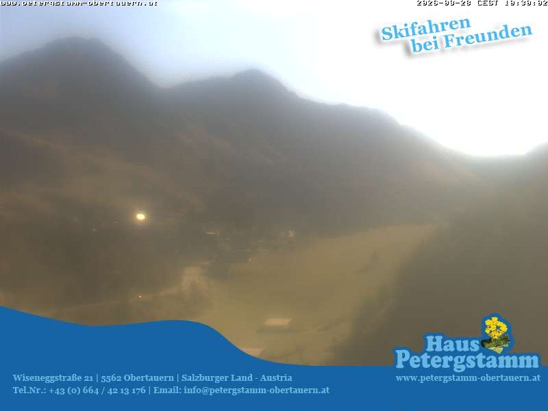 Archived image Webcam Apartement House Petergstamm in Obertauern