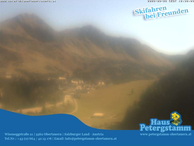 Archived image Webcam Apartement House Petergstamm in Obertauern
