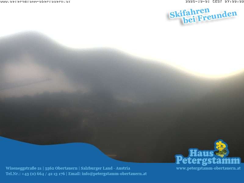 Archiv Foto Webcam Appartementhaus Petergstamm in Obertauern