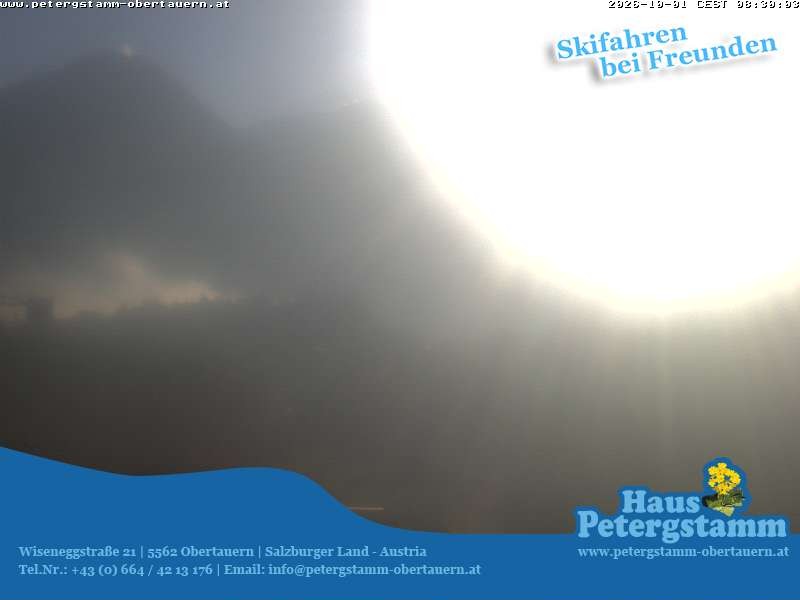 Archiv Foto Webcam Appartementhaus Petergstamm in Obertauern