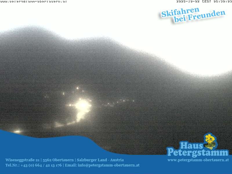 Archived image Webcam Apartement House Petergstamm in Obertauern