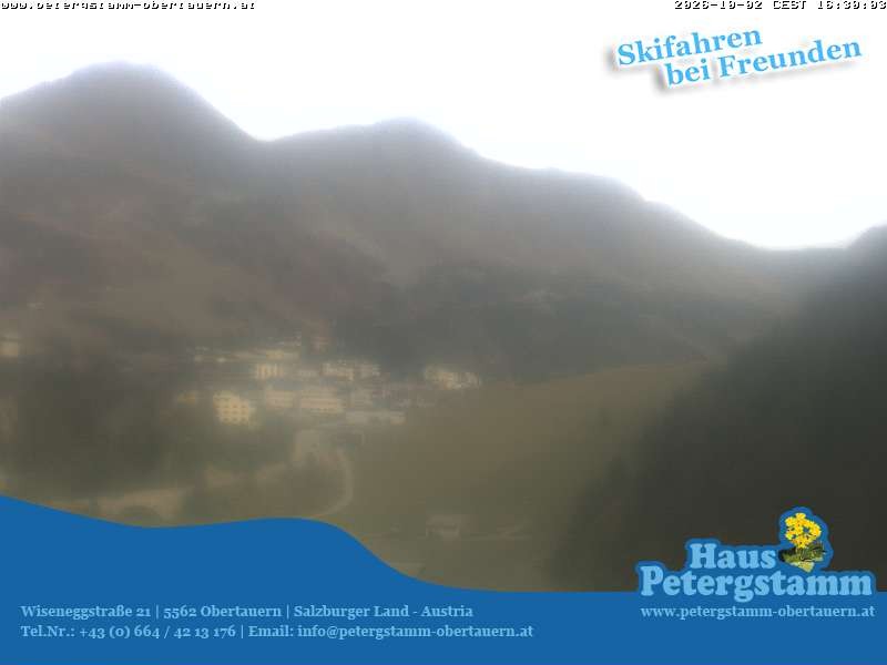 Archived image Webcam Apartement House Petergstamm in Obertauern