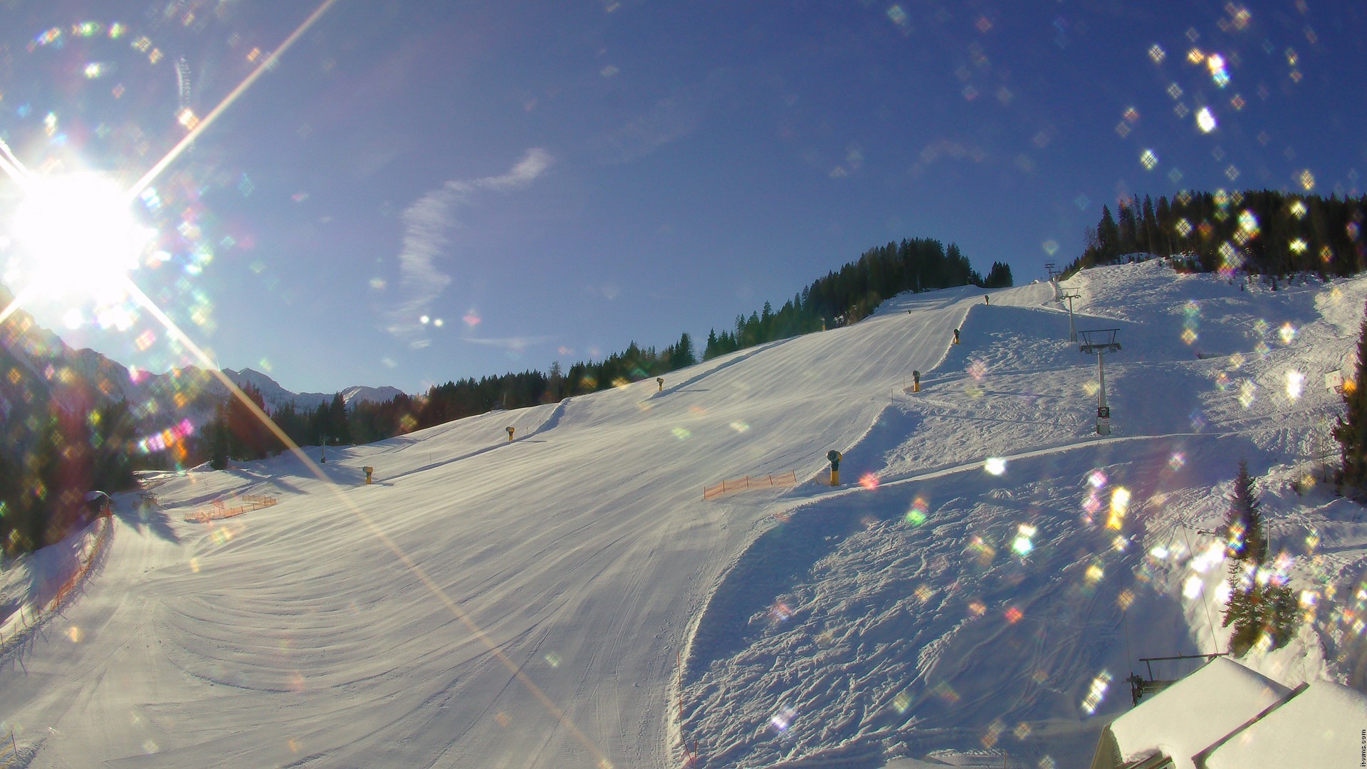 Archived image Webcam Nassfeld: View Sonnleitn