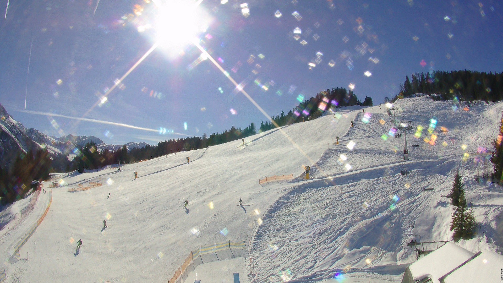 Archived image Webcam Nassfeld: View Sonnleitn