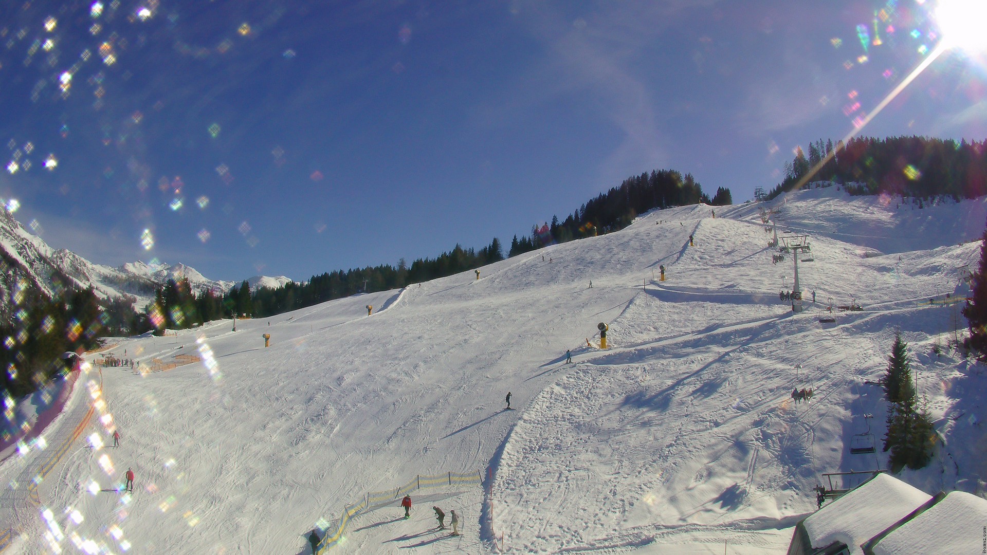 Archived image Webcam Nassfeld: View Sonnleitn