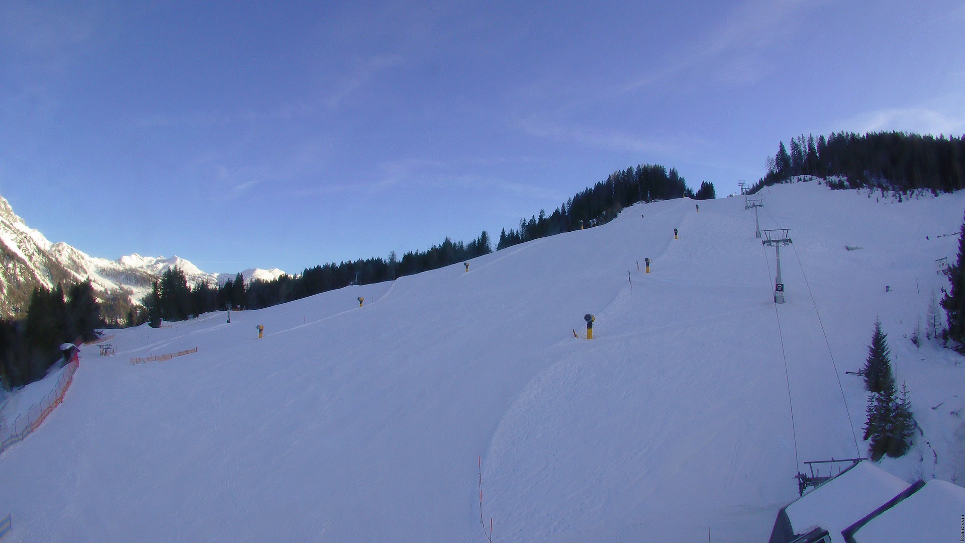 Archived image Webcam Nassfeld: View Sonnleitn