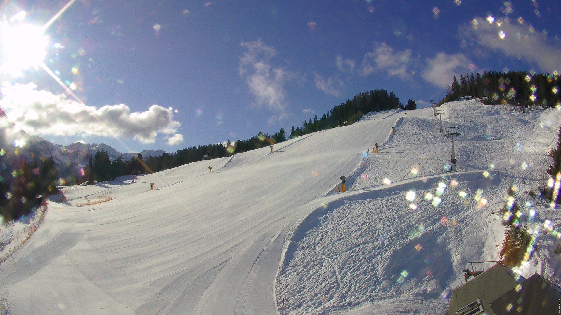 Archived image Webcam Nassfeld: View Sonnleitn