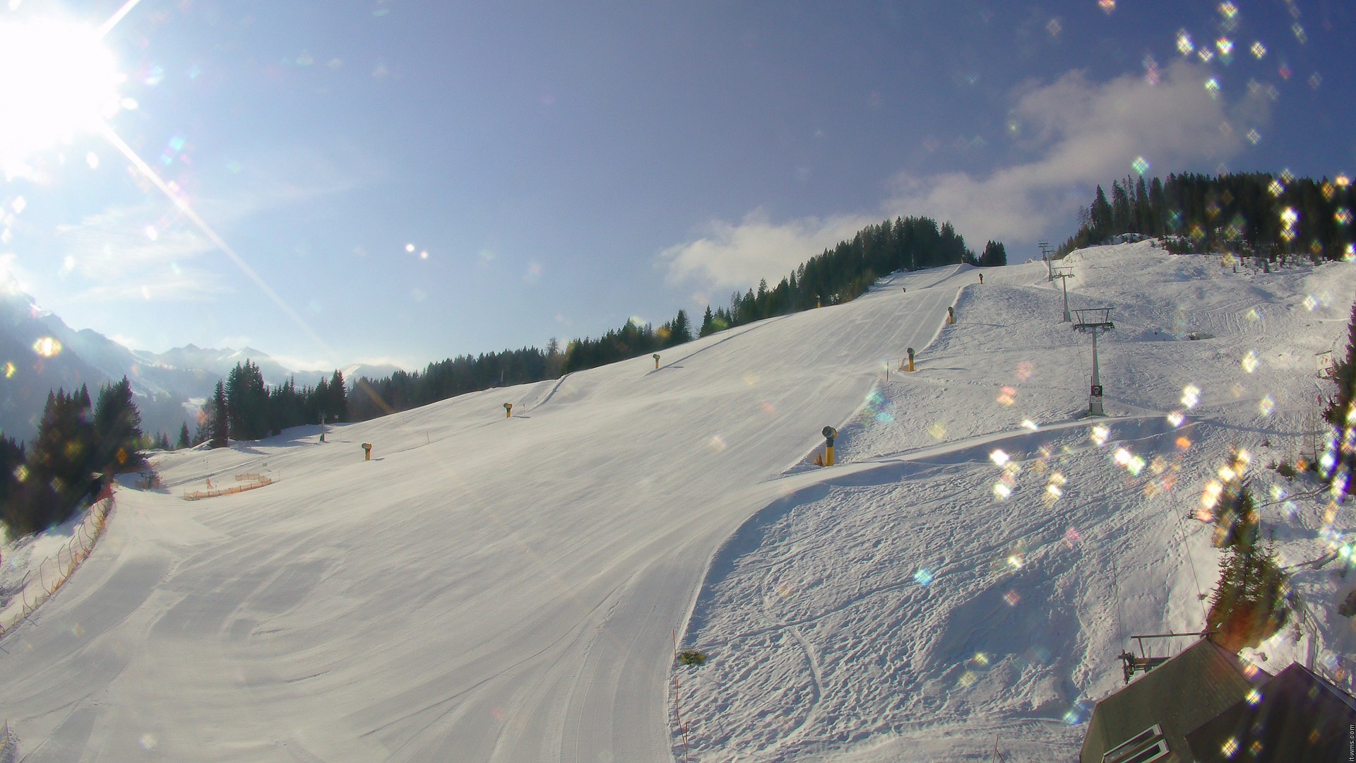 Archived image Webcam Nassfeld: View Sonnleitn