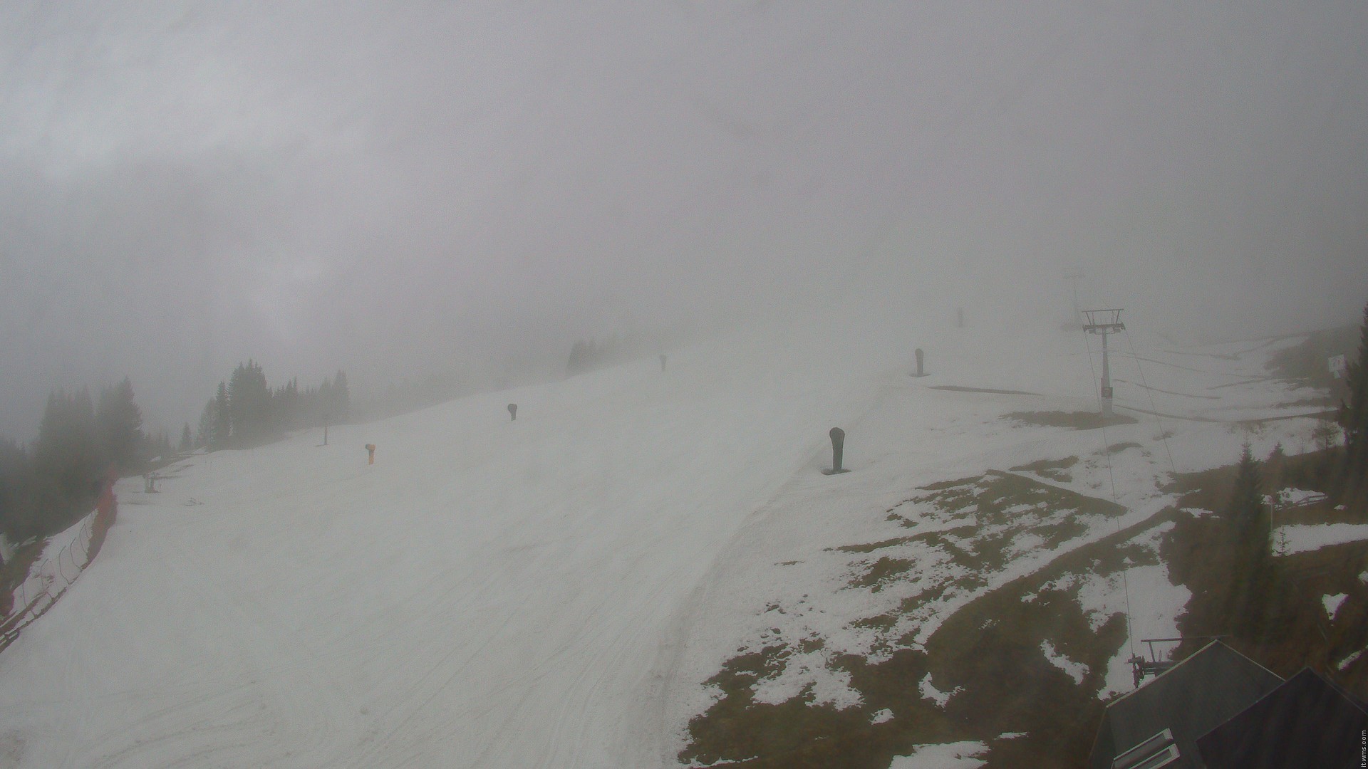 Archiv Foto Webcam Nassfeld: Blick Sonnleitn