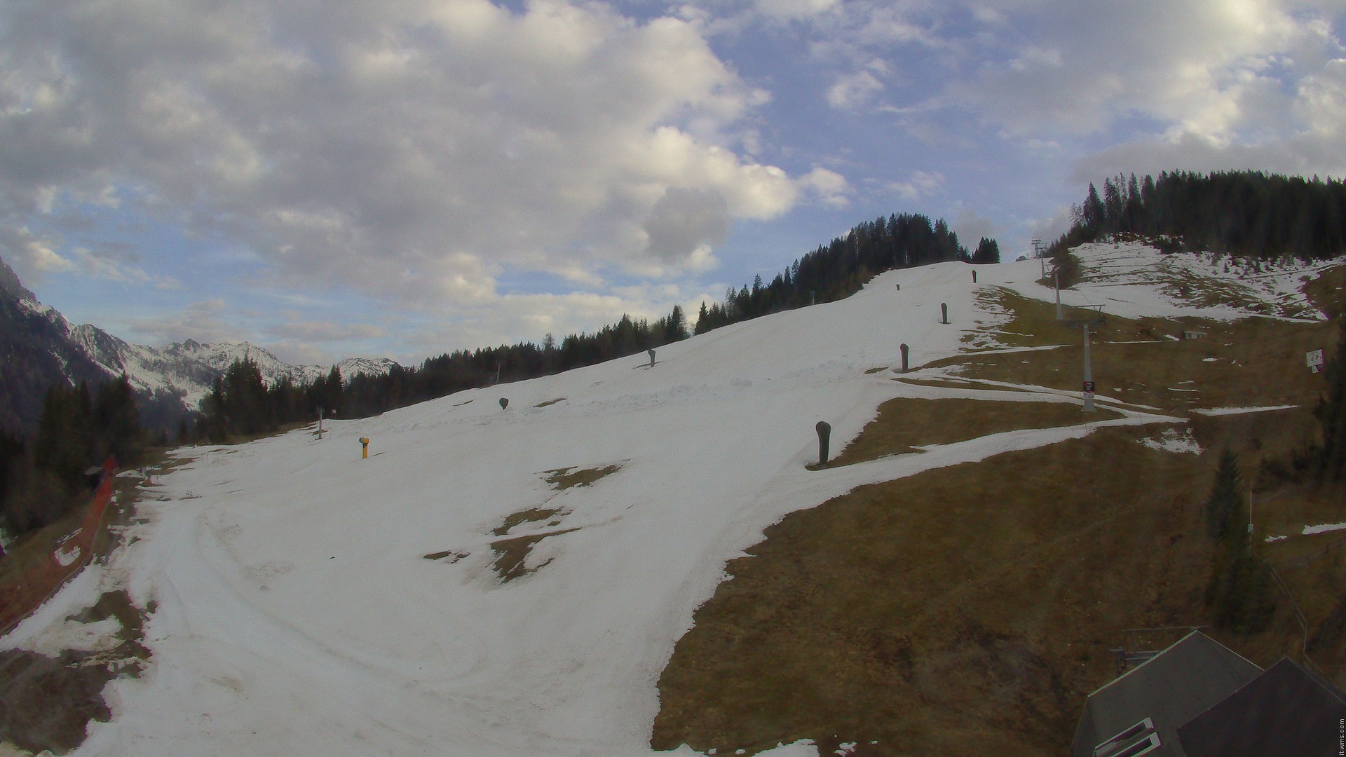 Archiv Foto Webcam Nassfeld: Blick Sonnleitn