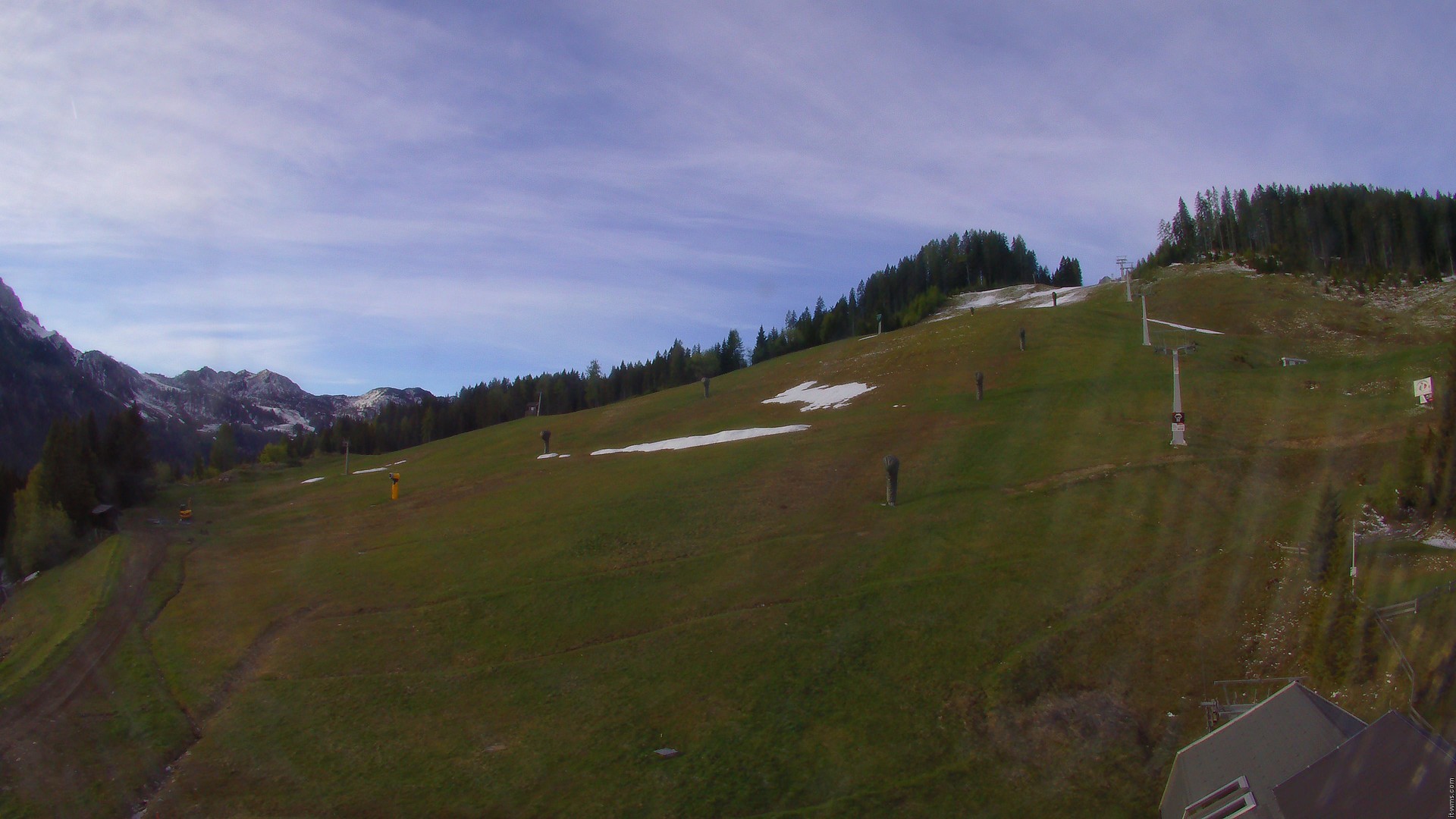 Archiv Foto Webcam Nassfeld: Blick Sonnleitn
