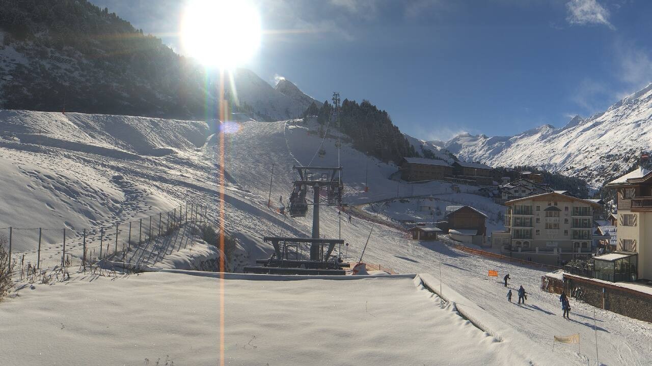 Archiv Foto Webcam Obergurgl: Hotel Edelweiss & Gurgl