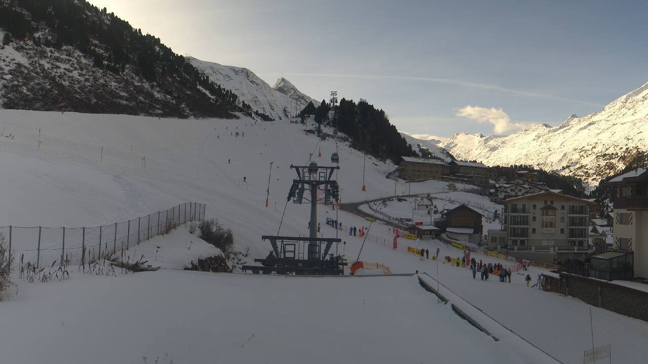 Archived image Webcam Obergurgl (Ötztal valley)