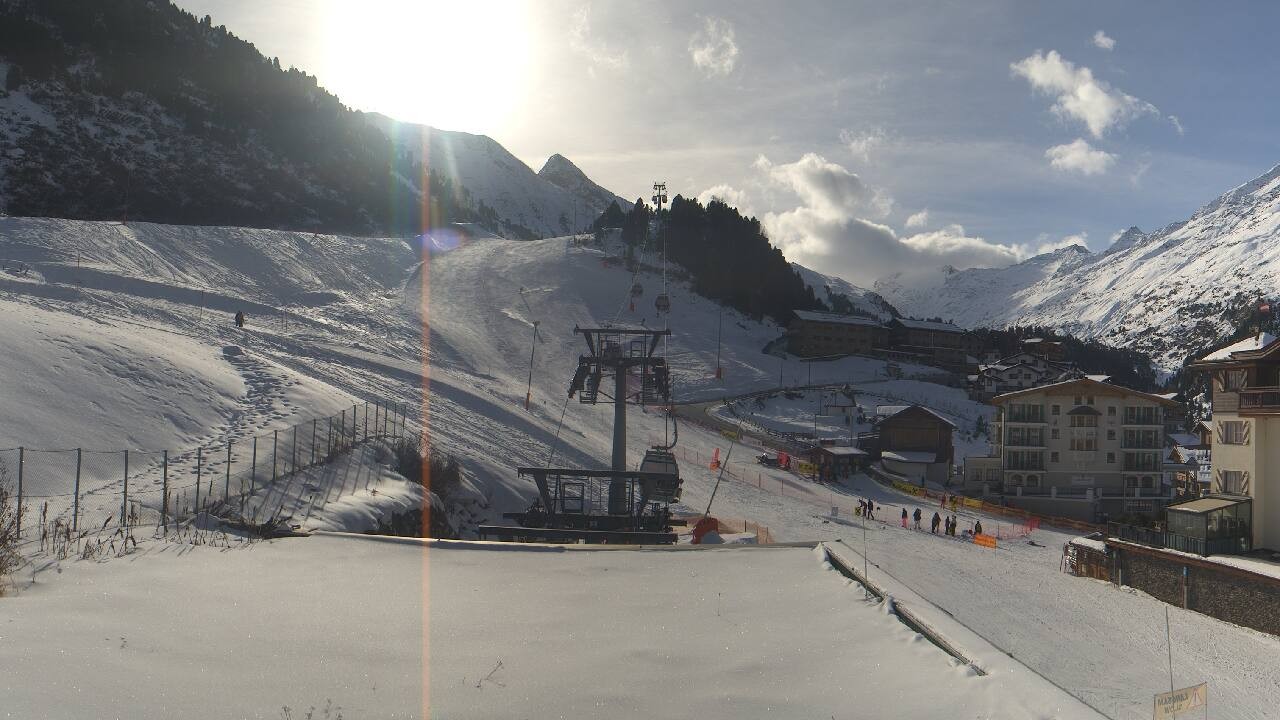 Archived image Webcam Obergurgl (Ötztal valley)